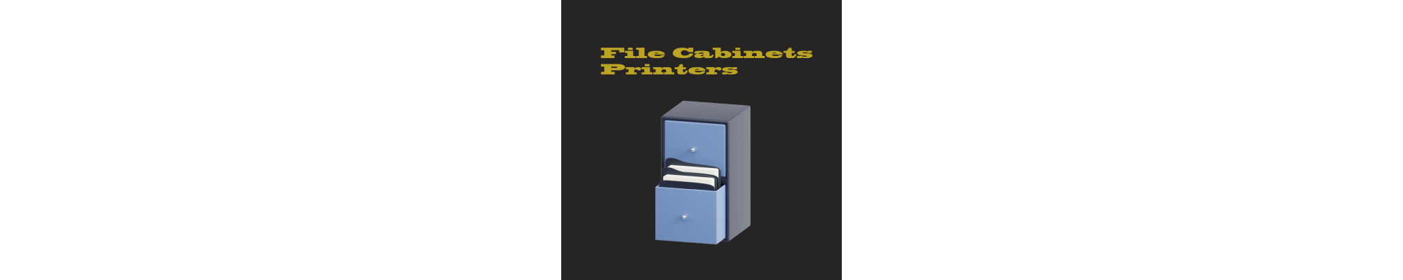 File Cabinets, and Printer